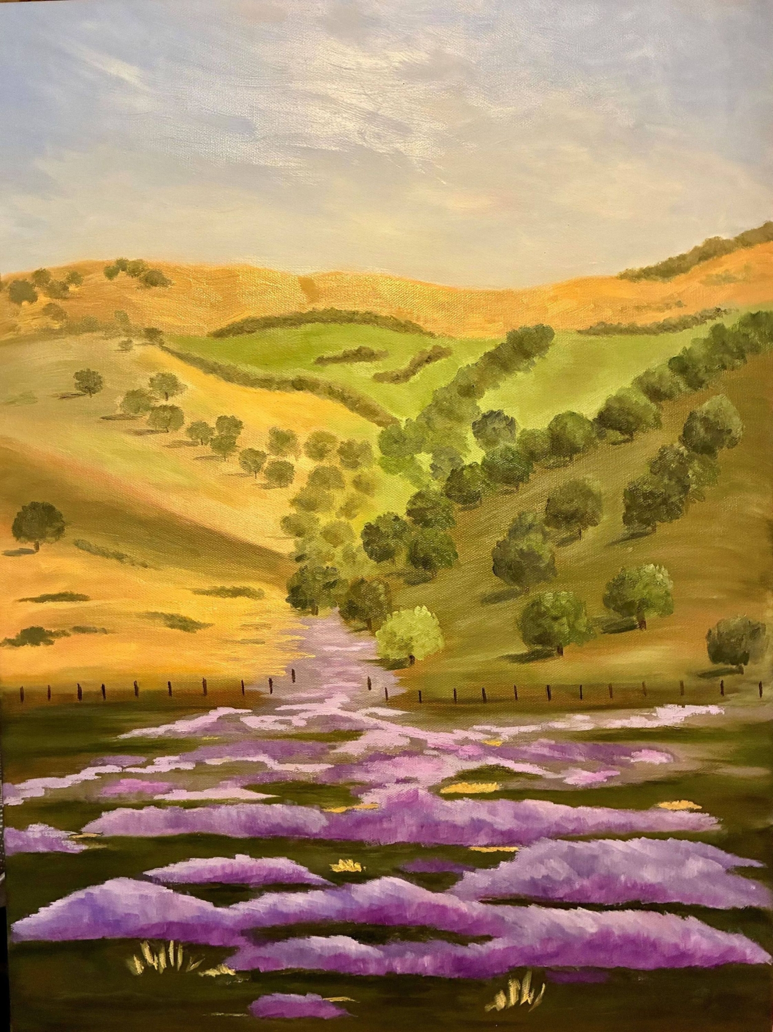 Among the Lupines by Margo Myers